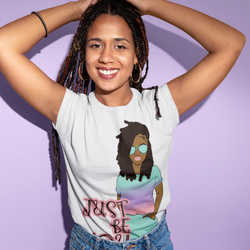 white Just Be You T-Shirt