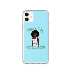 Ocean Flexin’ My Complexion iPhone Case 