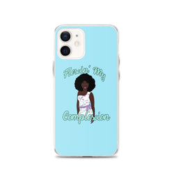 Ocean Flexin’ My Complexion iPhone Case