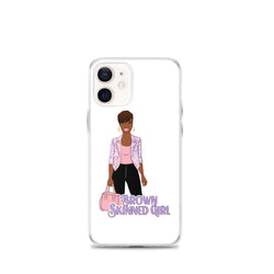 Brown-Skinned Girl White iPhone Case