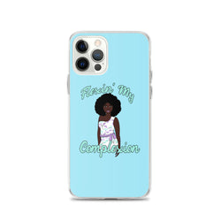 Ocean Flexin’ My Complexion iPhone Case