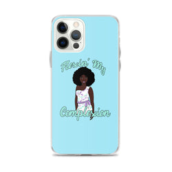 Ocean Flexin’ My Complexion iPhone Case