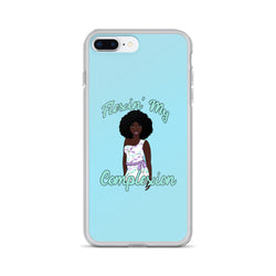 Ocean Flexin’ My Complexion iPhone Case