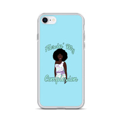 Ocean Flexin’ My Complexion iPhone Case