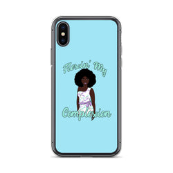 Ocean Flexin’ My Complexion iPhone Case