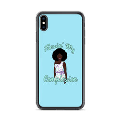 Ocean Flexin’ My Complexion iPhone Case