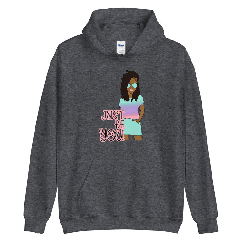 dark heather Just Be You Hoodie 