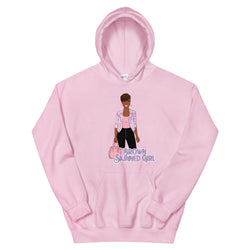 Pink Brown-Skinned Girl Hoodie 