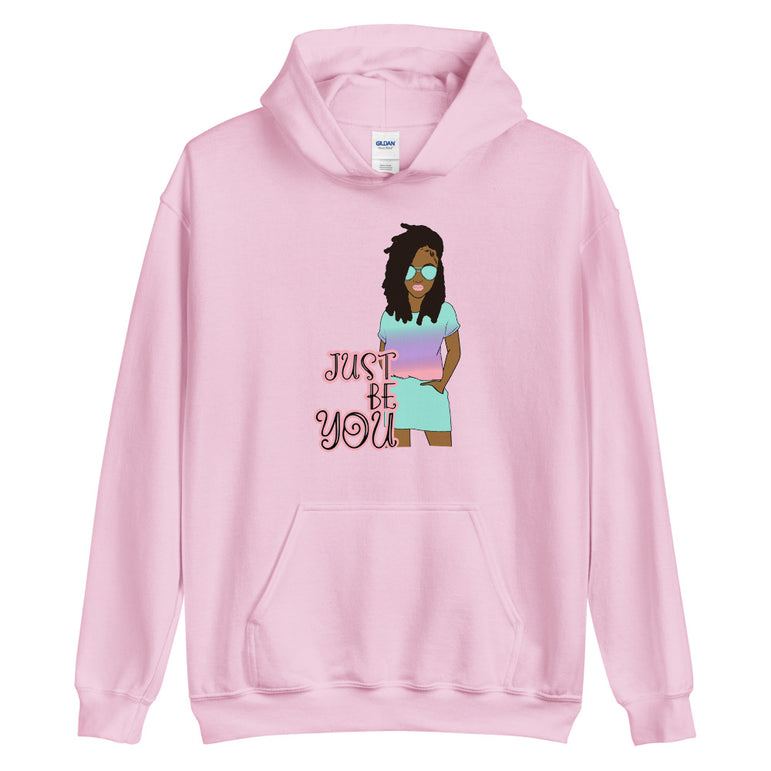 pink Just Be You Hoodie 