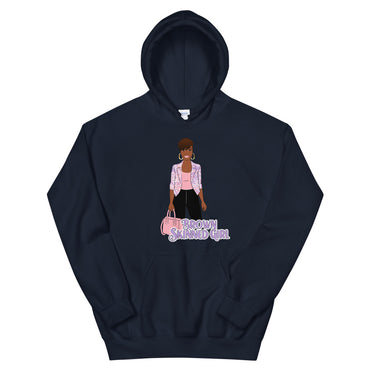 Navy  Brown-Skinned Girl Hoodie