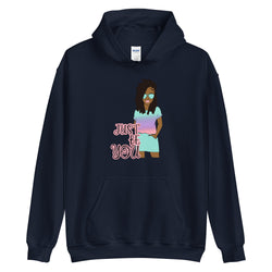 navy Just Be You Hoodie 