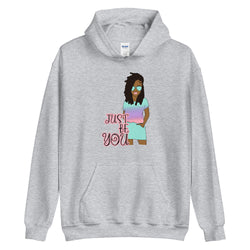 sport grey Just Be You Hoodie 