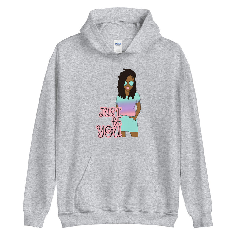 sport grey Just Be You Hoodie 