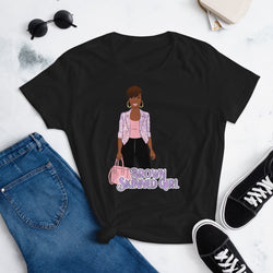 Black Brown-Skinned Girl T-shirt 