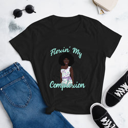 Black Flexin’ My Complexion T-Shirt 