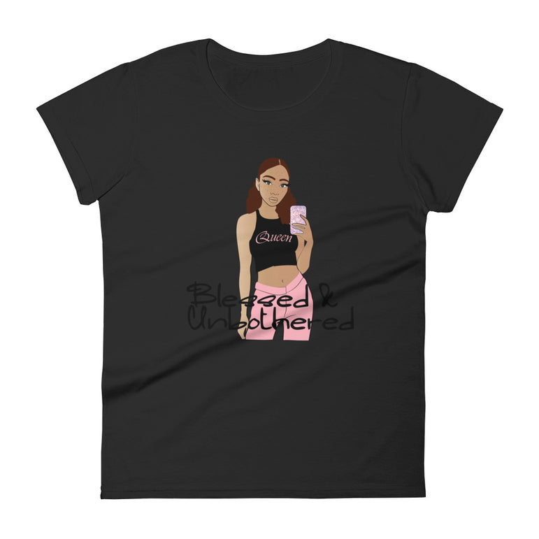 Black Blessed & Unbothered T-shirt